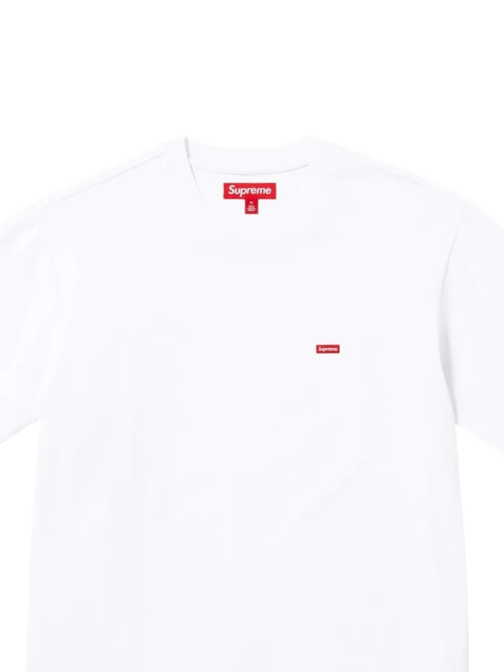 Supreme Kleine Box katoenen T-shirt - Wit