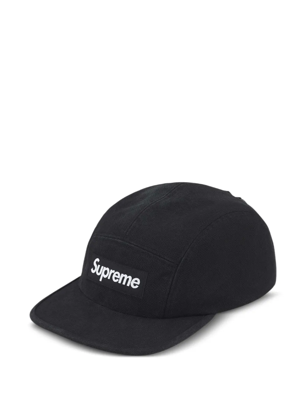 Supreme logo-patch baseball cap - Nero