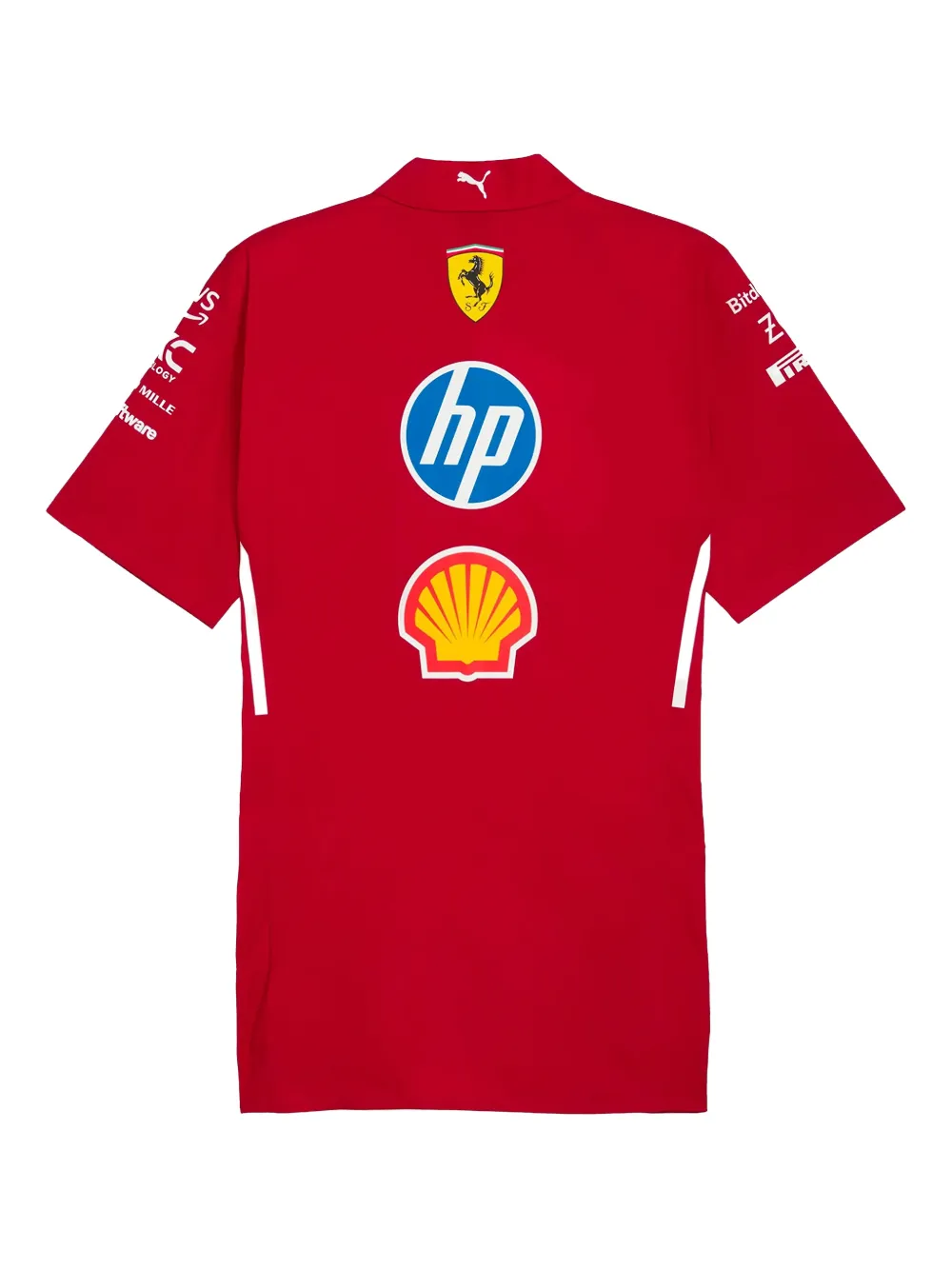 PUMA x Scuderia Ferrari 2025 Team short-sleeve shirt - Rood