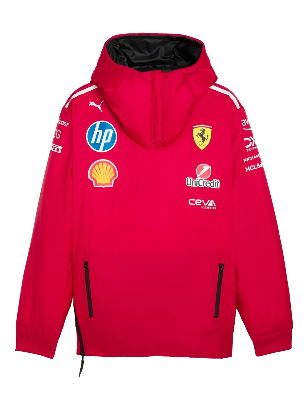 PUMA x Scuderia Ferrari team reversible hoodie | Red | Image 1