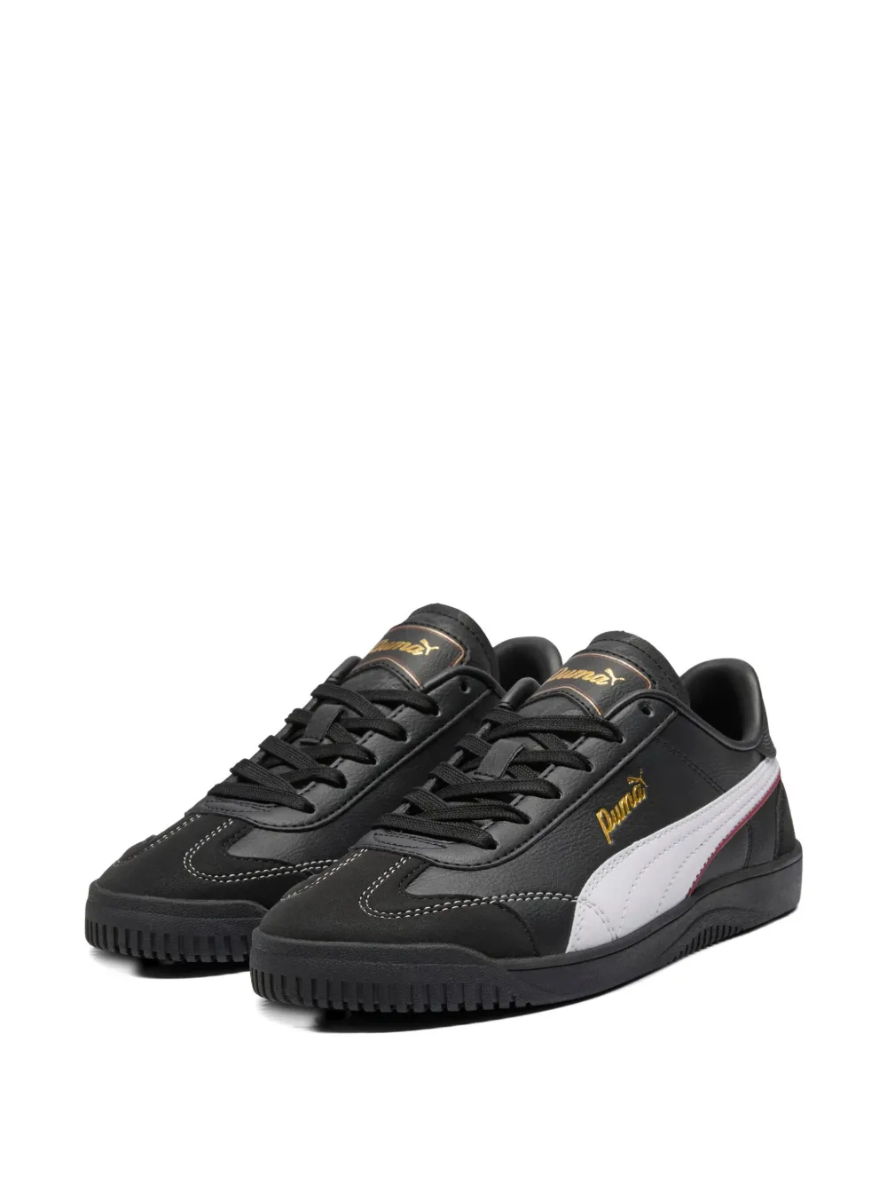 PUMA Club 5V5 Script lace-up sneakers - Zwart