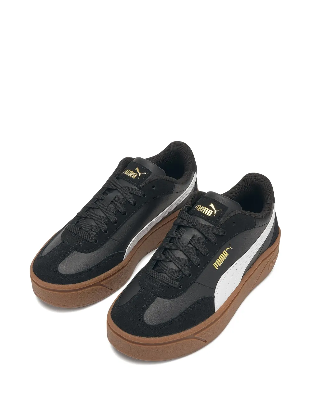 PUMA Club II Era platform sneakers - Zwart