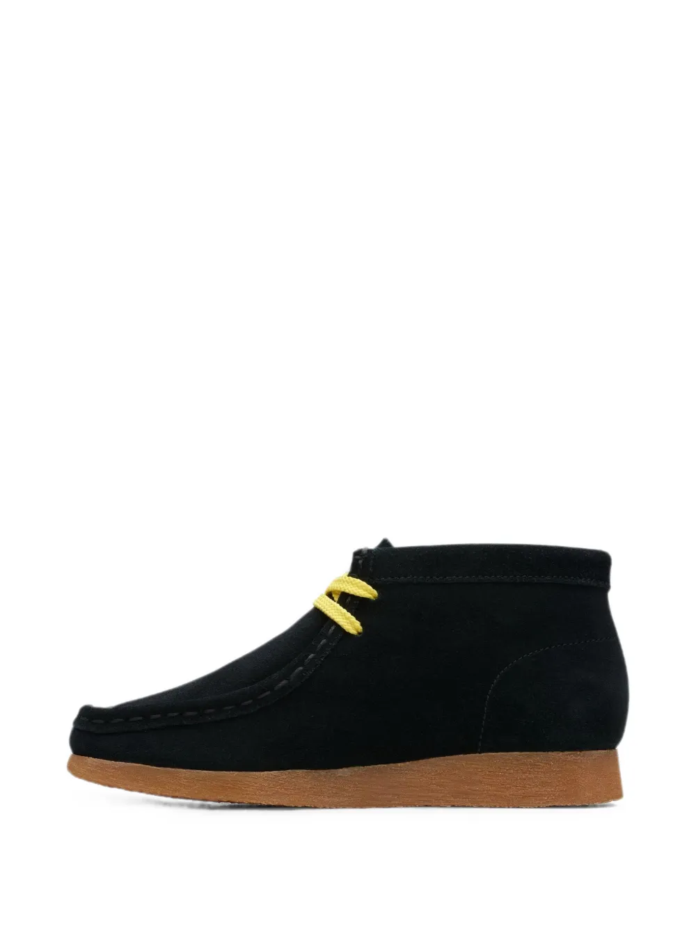 Clarks Kids x Pokémon Wallabee Mist embroidered boots Zwart