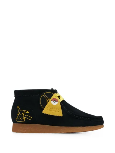 Clarks Kids x Pokémon Wallabee Mist embroidered boots