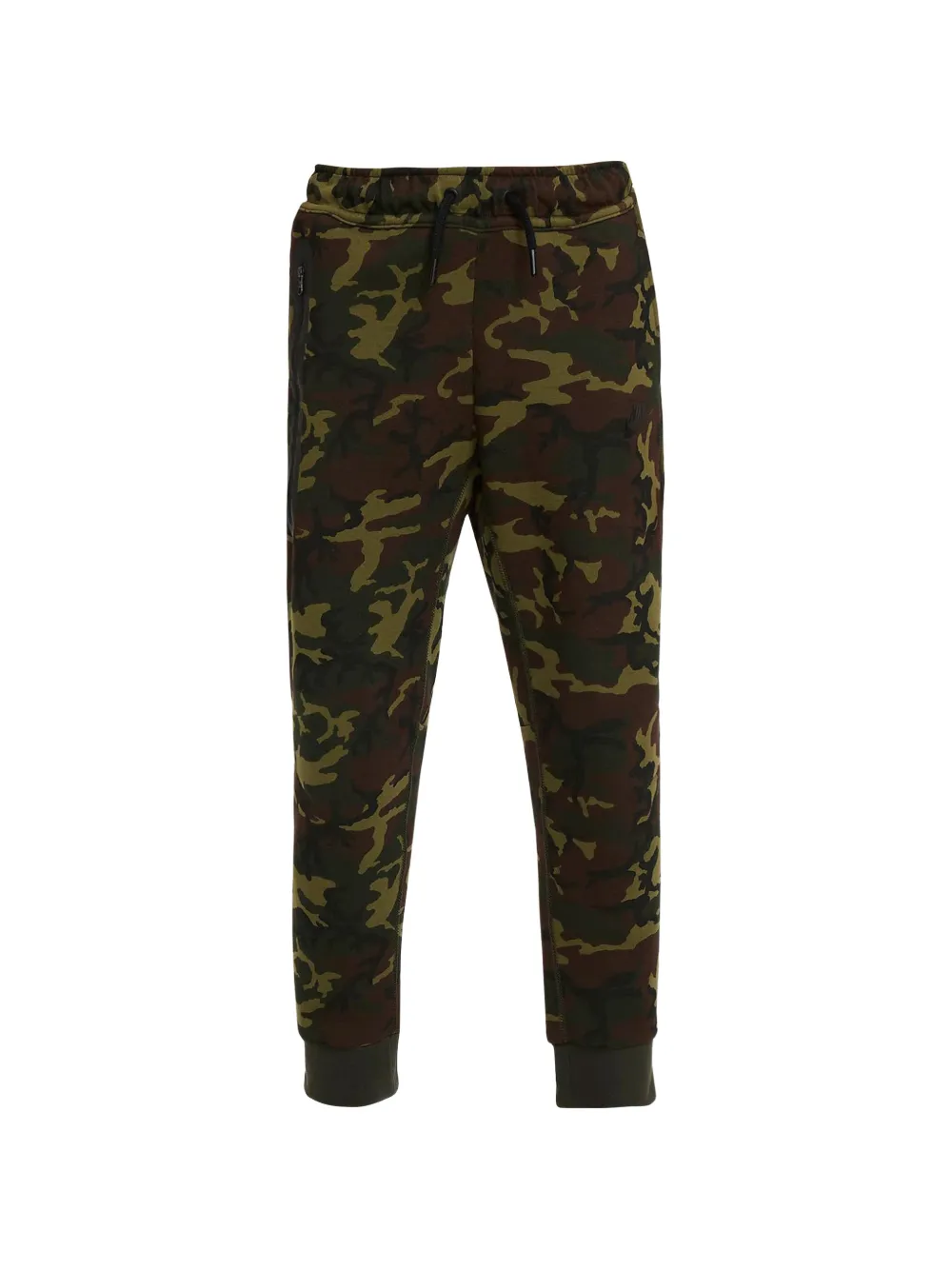 Nike Kids camo drawstring trousers - Marrone
