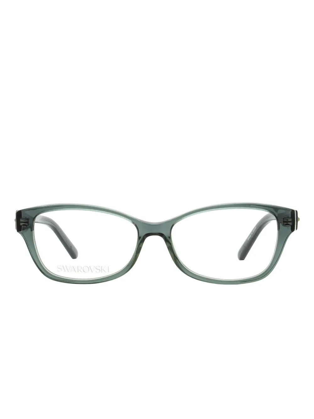 Swarovski Eyewear Sk5430 Glasses In Green