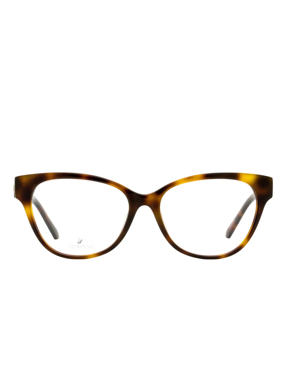 Swarovski Eyewear Sk5392 Glasses In Brown