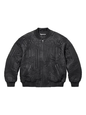 Supreme x Yohji Yamamoto レザージャケット | ブラック | FARFETCH JP