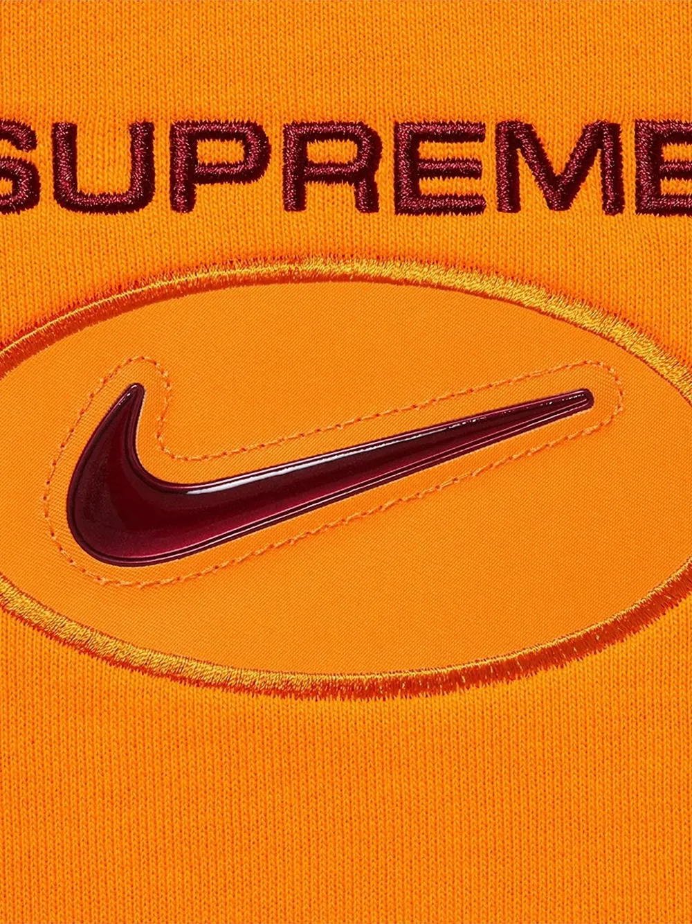 Supreme x Nike Jewel crew-neck sweatshirt - Oranje
