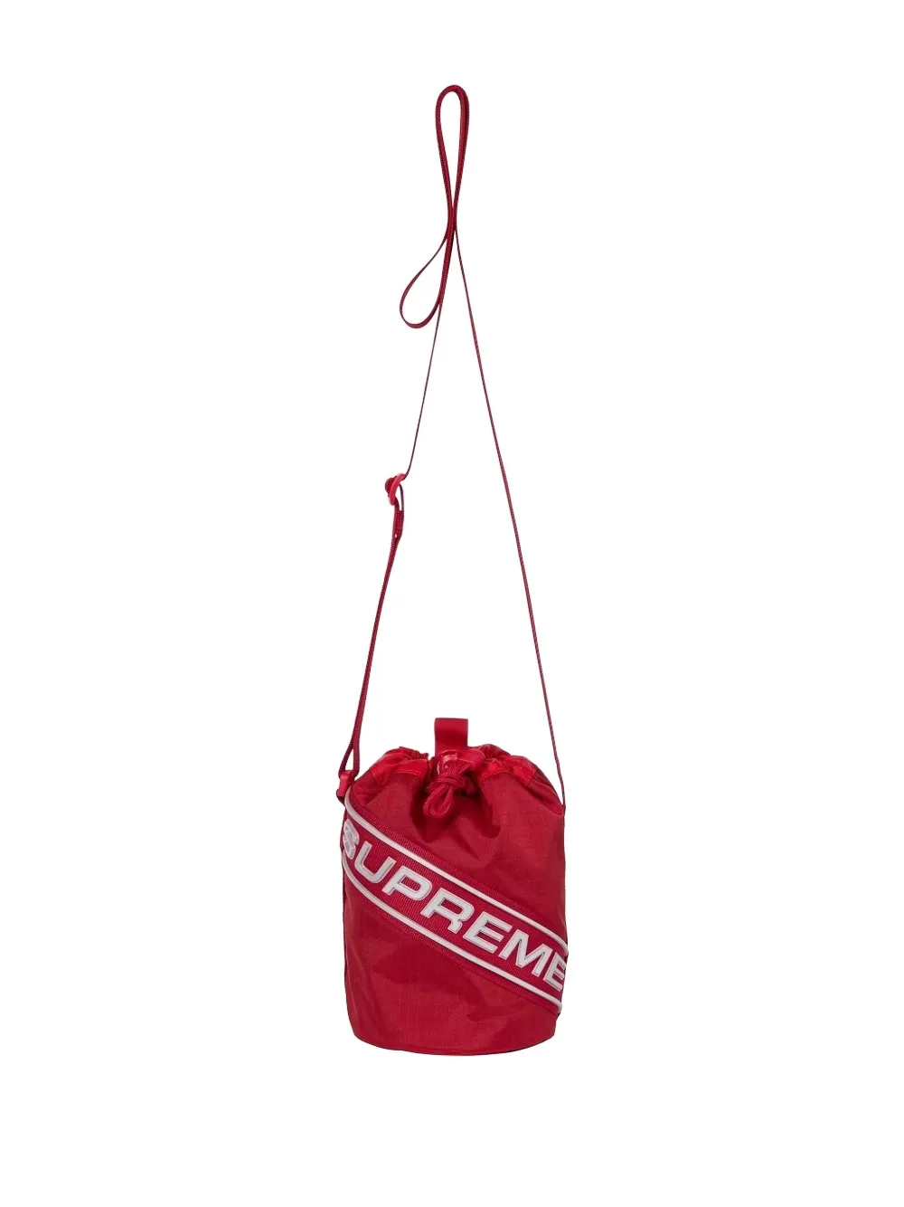 Supreme small cinch bucket bag - Rood