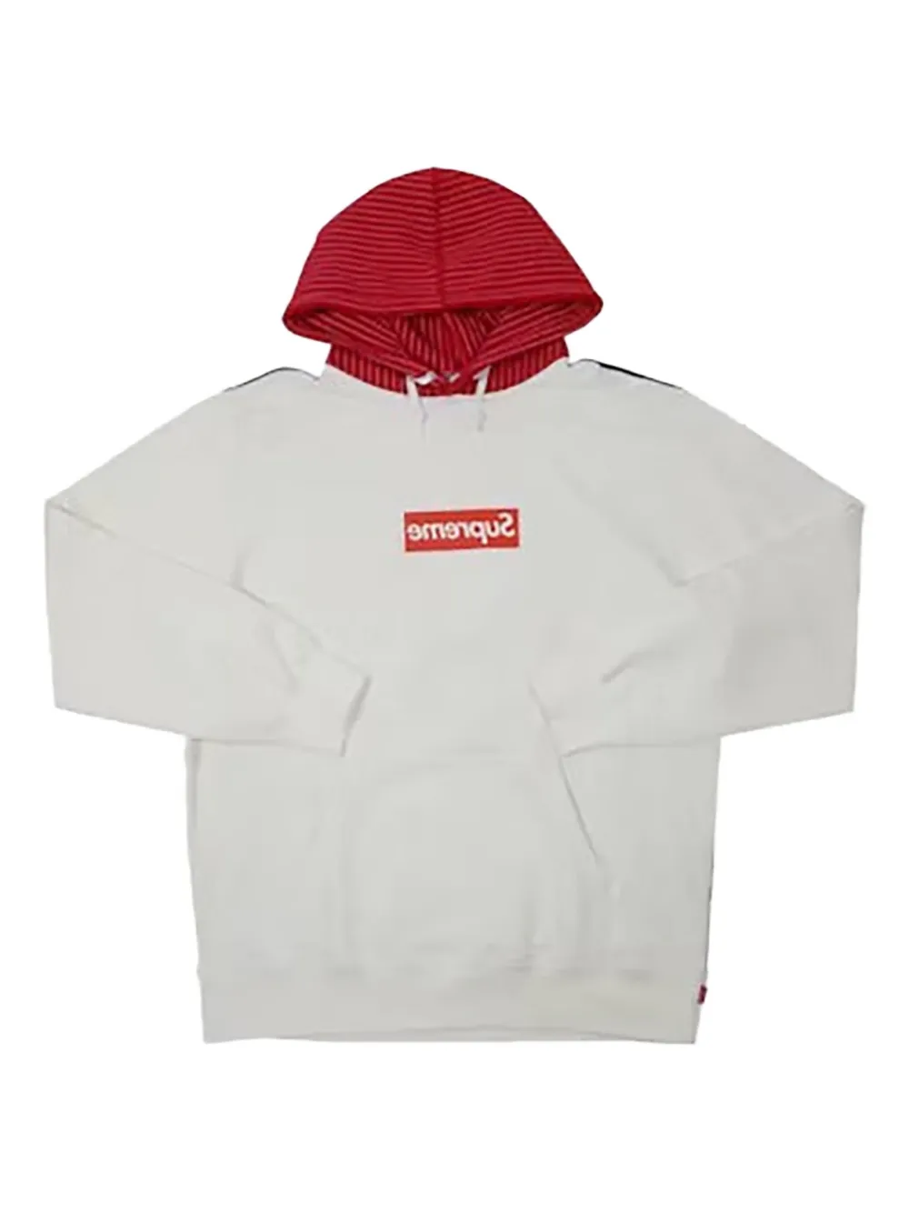 Supreme Hoodie mit Kordelzug - Weiß