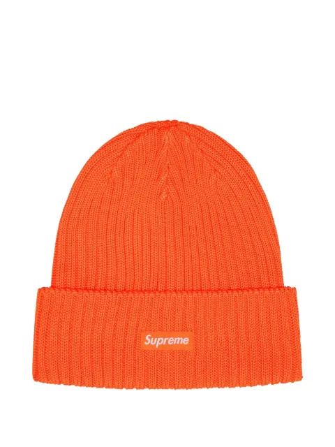 Supreme Overdyed ribbed beanie