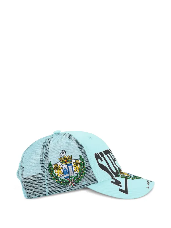 Supreme ロゴ キャップ | ブルー | FARFETCH JP