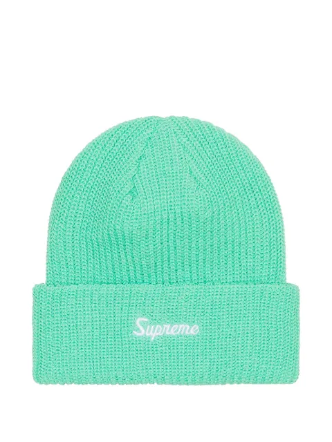 Supreme gorro con logo bordado