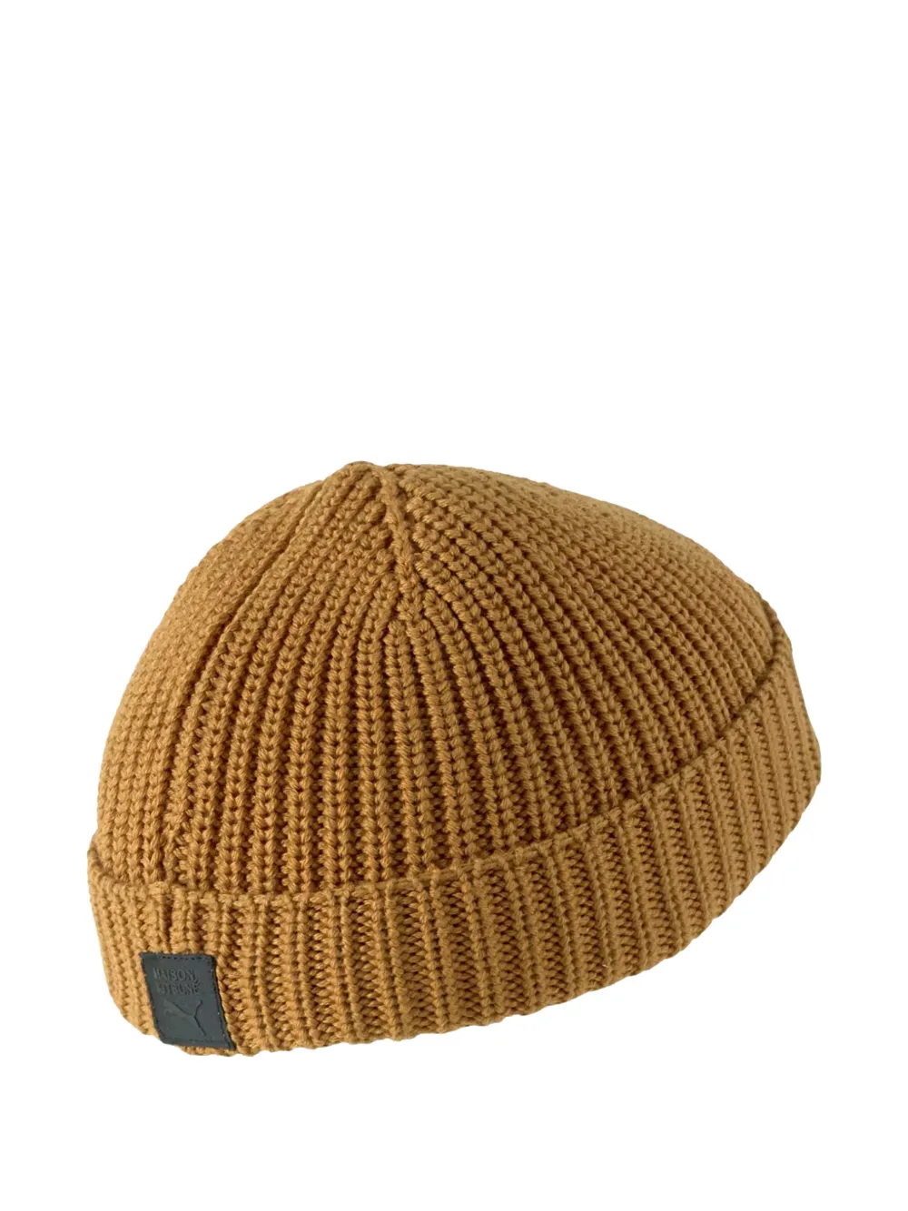 PUMA x Maison Kitsune ribbed beanie hat - Bruin