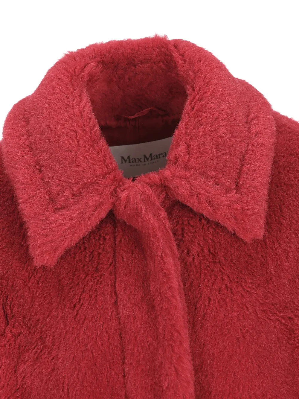 Max Mara Maritone kraagloos jack Rood