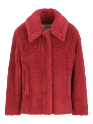 【最終値下げ】Max Mara Abavo エコファージャケット M Max Mara New Abavo faux-fur Cape Jacket | Brown | FARFETCH