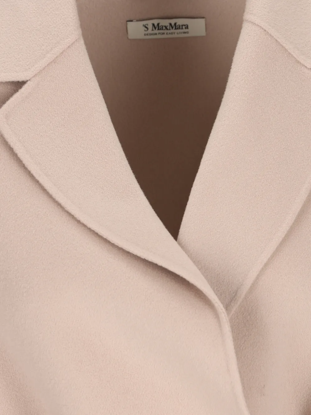 'S Max Mara Jas met ceintuur Beige