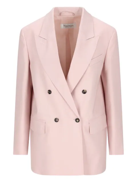 Max Mara button double-breasted blazer