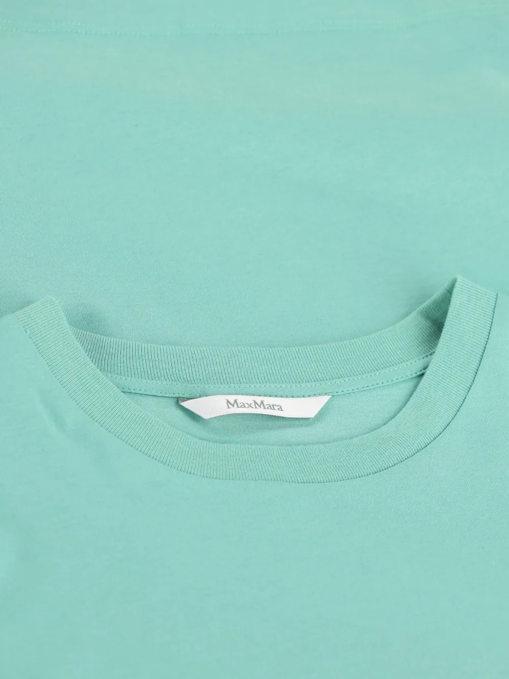  Max Mara Chest-pocket Embroidered-logo T-shirt - Green 