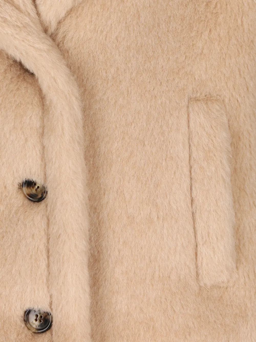 Max Mara Jas met knopen Beige
