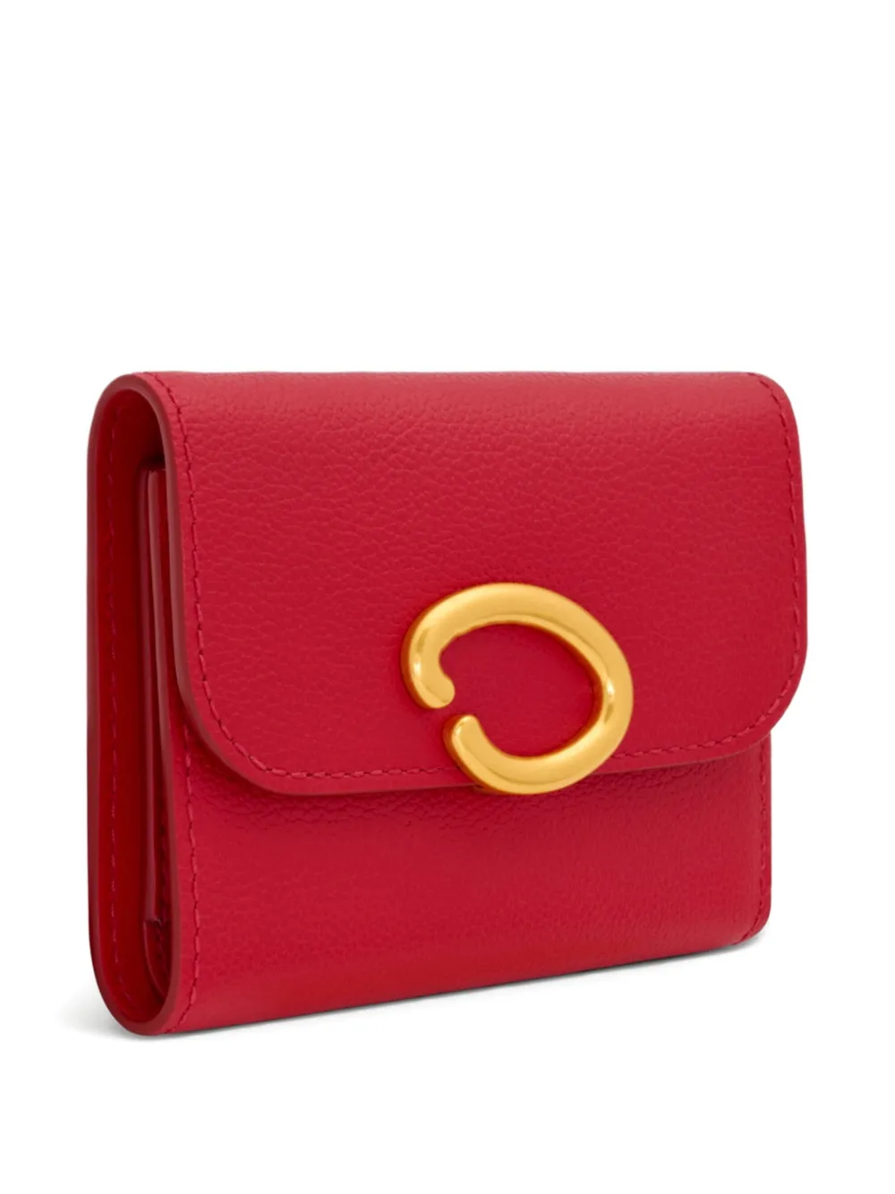Oscar de la Renta Portemonnee met O-detail Rood