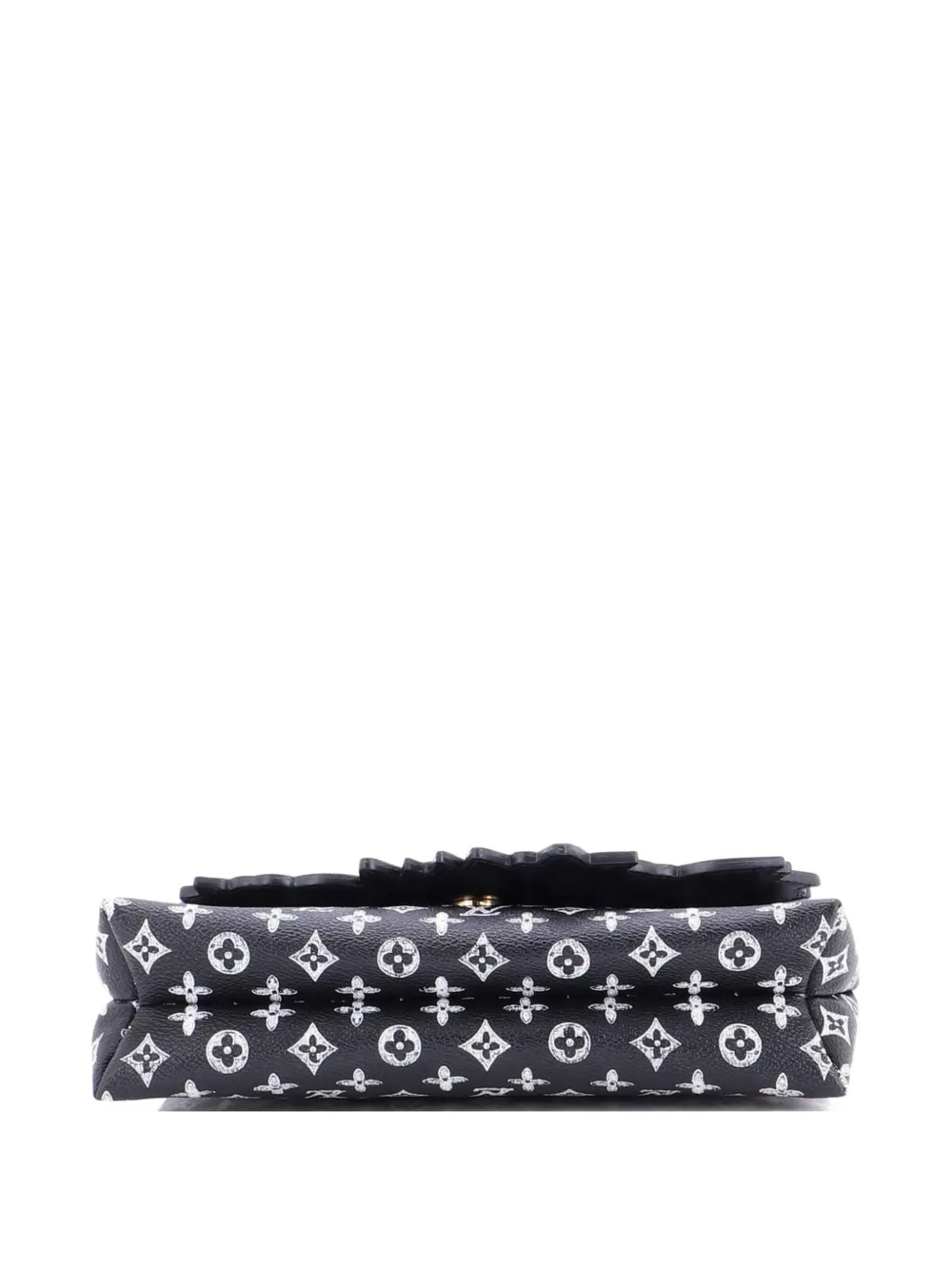 LOUIS VUITTON Pre-owned Orange Cat Limited Edition Grace Coddington Epi Leather And Catogram Canvas Shoulder Bag In Black