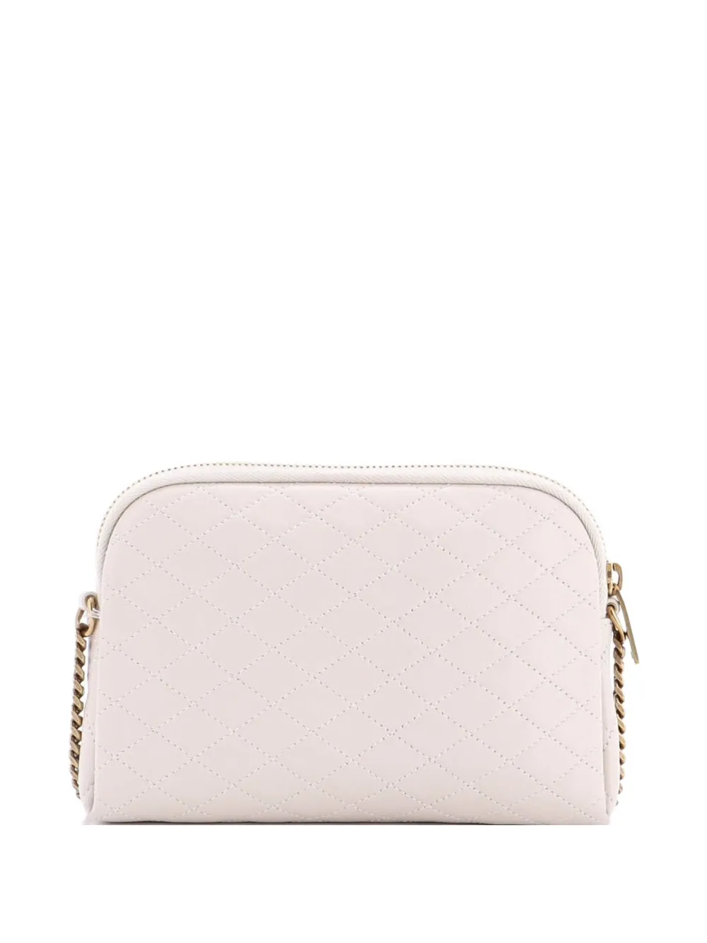 Gaby Zipped Pouch Quilted Leather Crossbody Bag