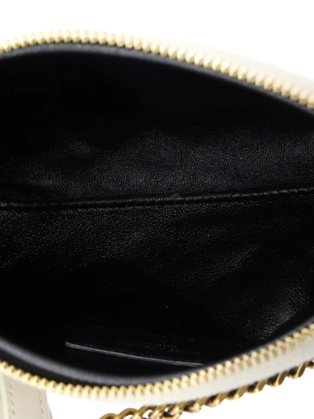 Gaby Zipped Pouch Quilted Leather Crossbody Bag