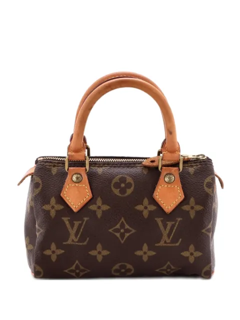 Louis Vuitton Pre-Owned Speedy Mini HL Handbag Monogram Canvas satchel