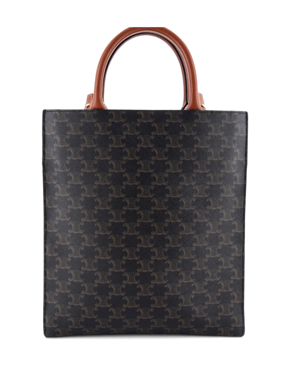 Celine Pre-Owned Vertical Cabas Triomphe Coated Canvas Medium tote bag | Pre-Owned | Image 2