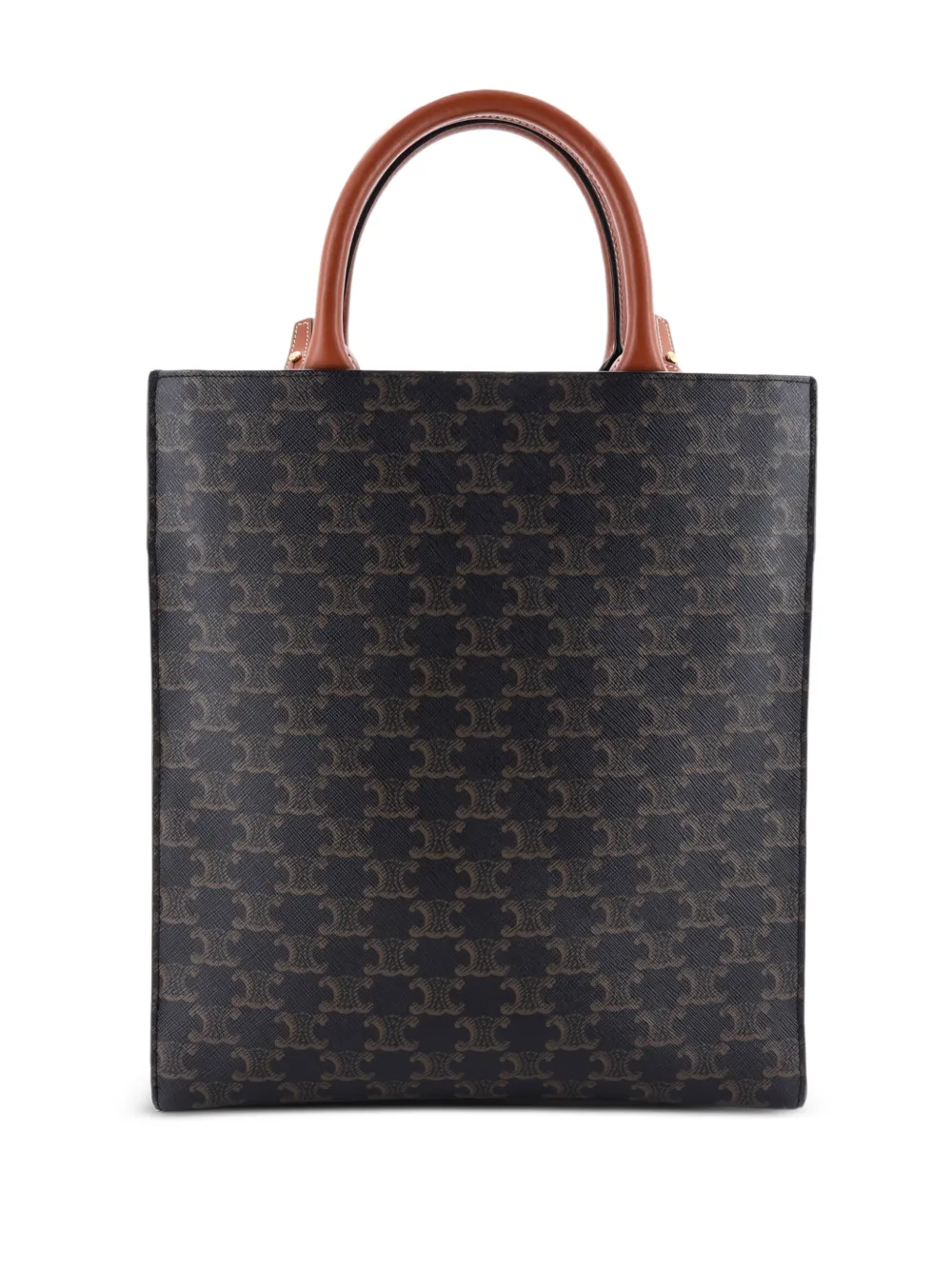 Celine Pre-Owned Vertical Cabas Triomphe Coated Canvas Medium tote bag | Pre-Owned | Image 2