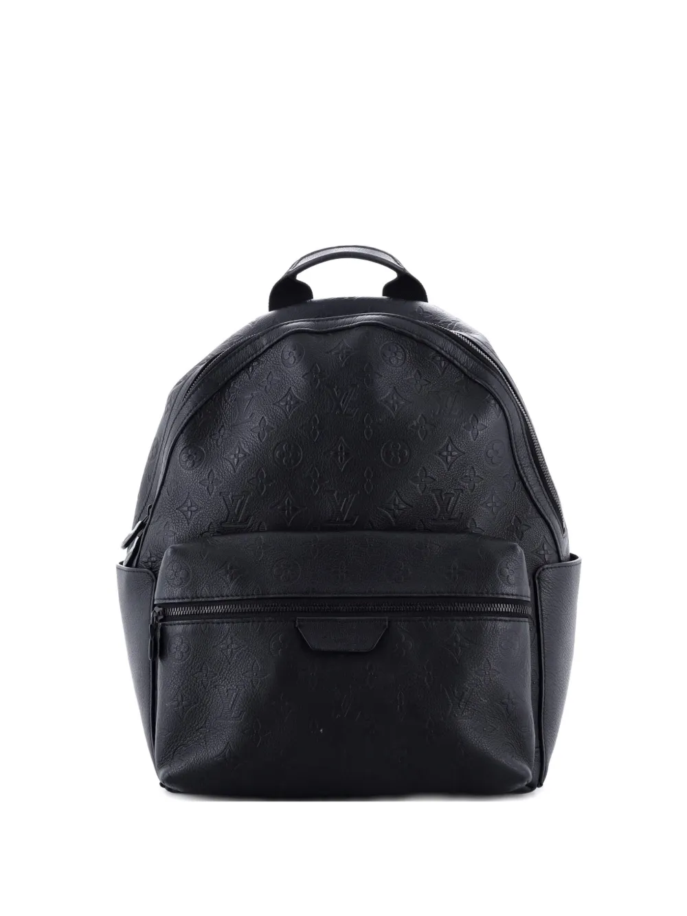 Click to view more detailed imagery on our partner's website Pre-owned Louis Vuitton Discovery Monogram Shadow Leather Pm Backpack In Black