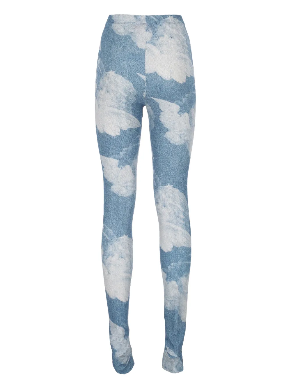 Fiorucci angels-print leggings - Blauw