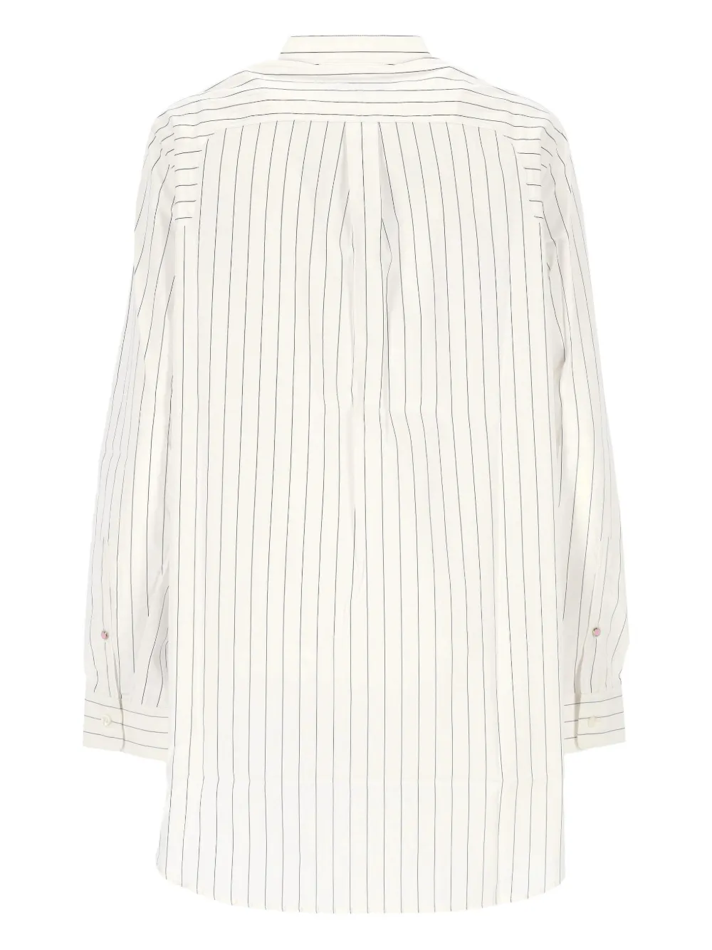 CUANTICO pinstriped pocket shirt - Wit