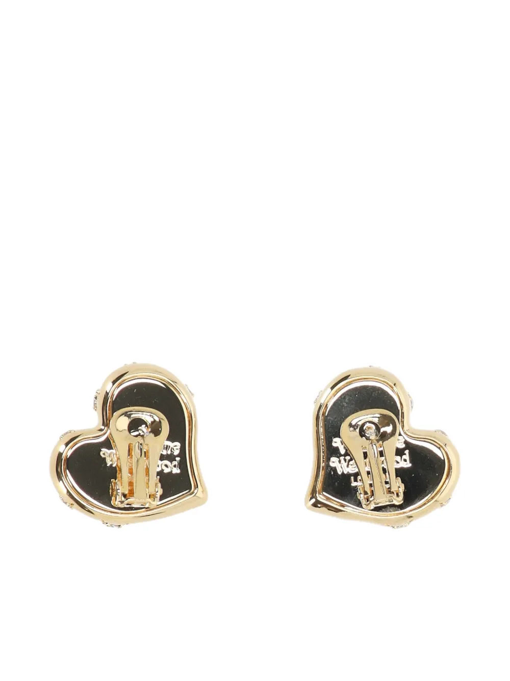 Vivienne Westwood heart bijou earrings - Goud