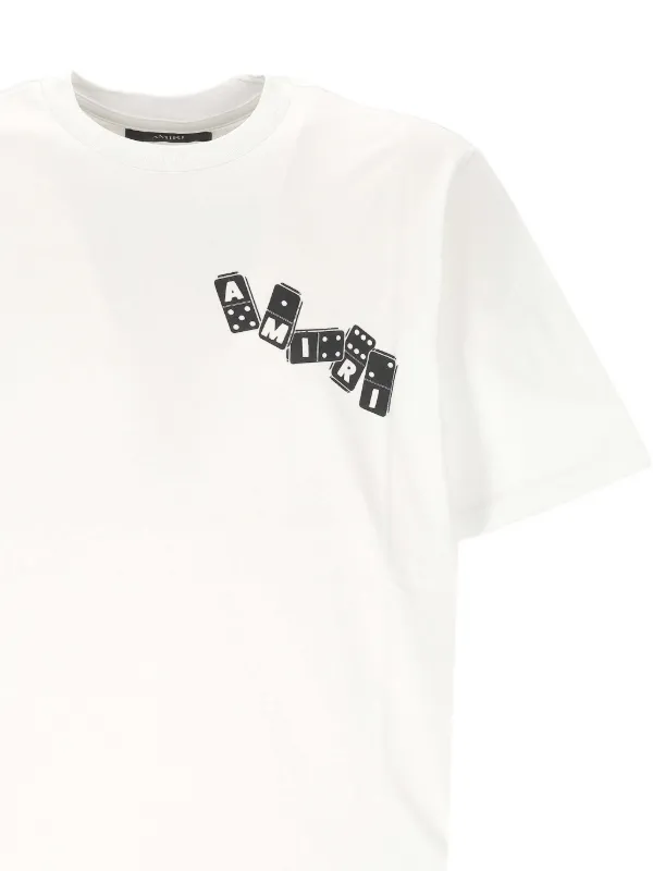 AMIRI Domino Print T-shirt | White | FARFETCH