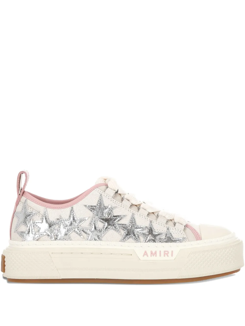 Amiri Star Embellished Sneakers In Multi