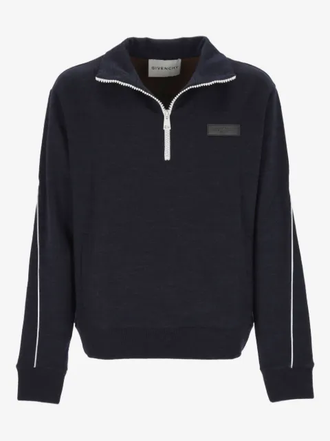 Givenchy sweat à détail de zip