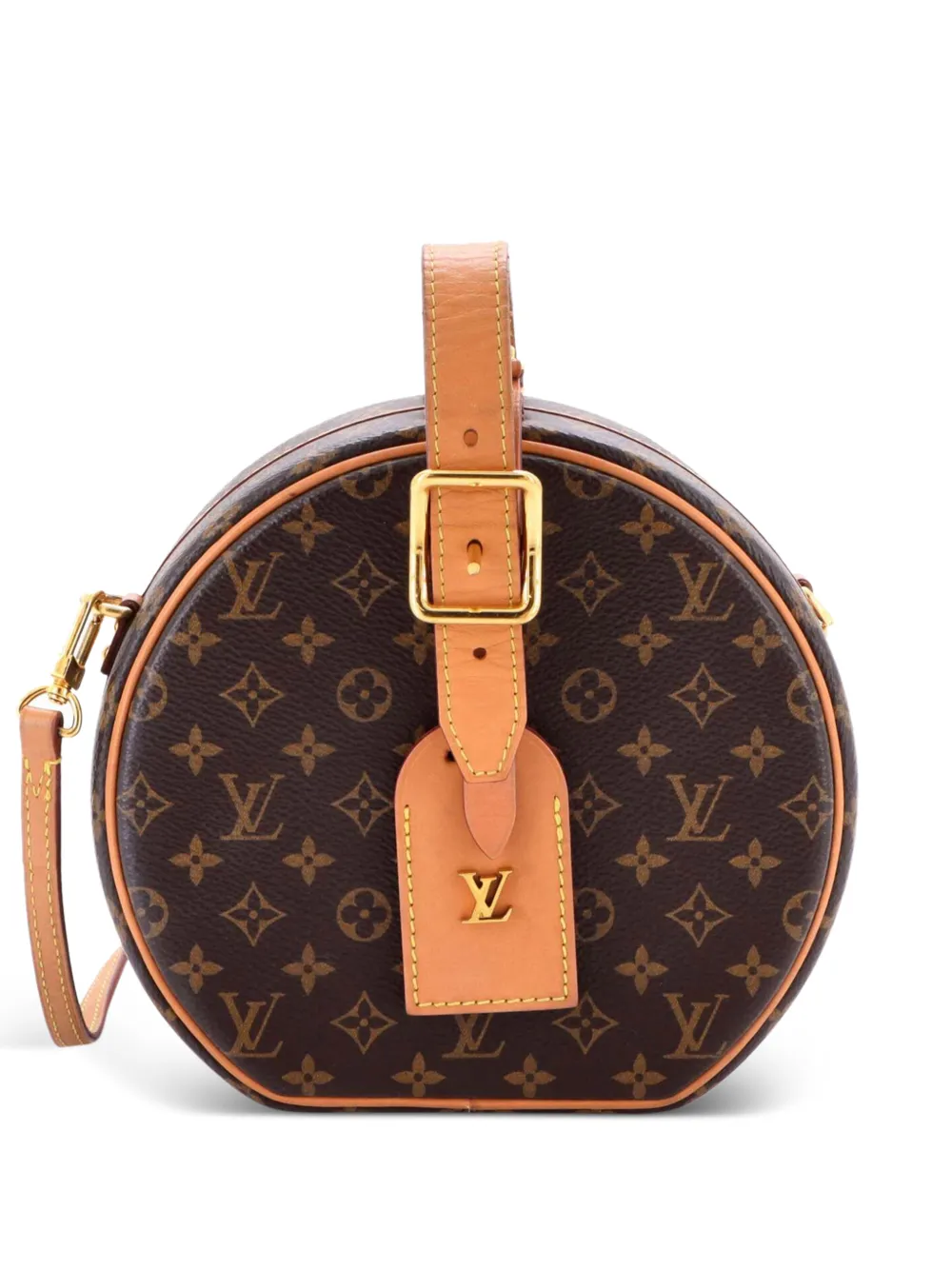 Louis Vuitton Pre-Owned Petite Boite Chapeau Bag Monogram Canvas crossbody bag - Marrone
