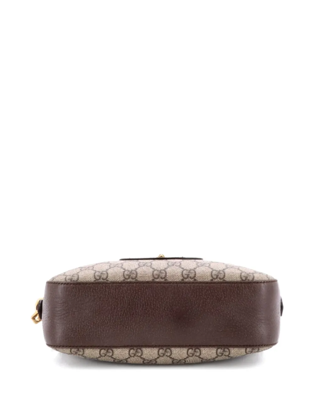 Pre-owned Gucci Neo Vintage Camera Messenger Bag Gg Coated Canvas Crossbody Bag In Brown