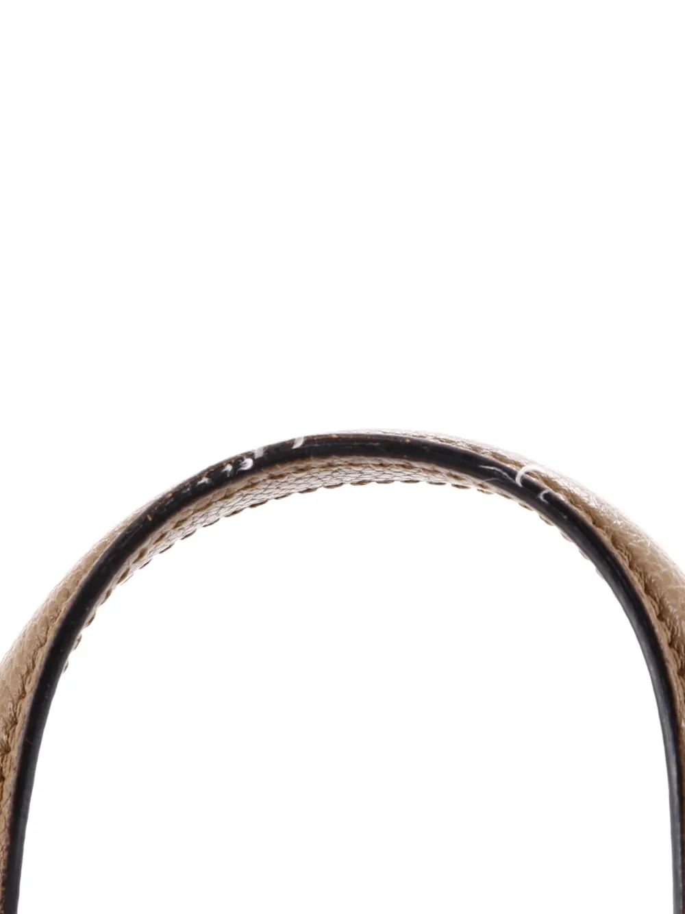 GUCCI Pre-owned Zumi Top Handle Bag Leather Small Satchel In Brown