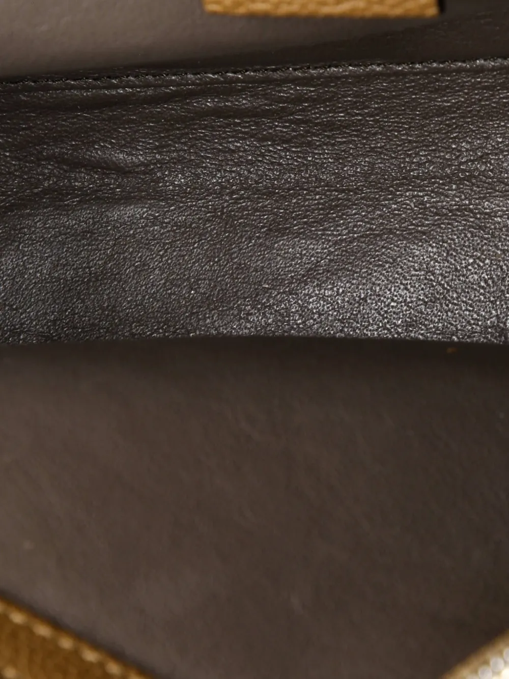 GUCCI Pre-owned Zumi Top Handle Bag Leather Small Satchel In Brown