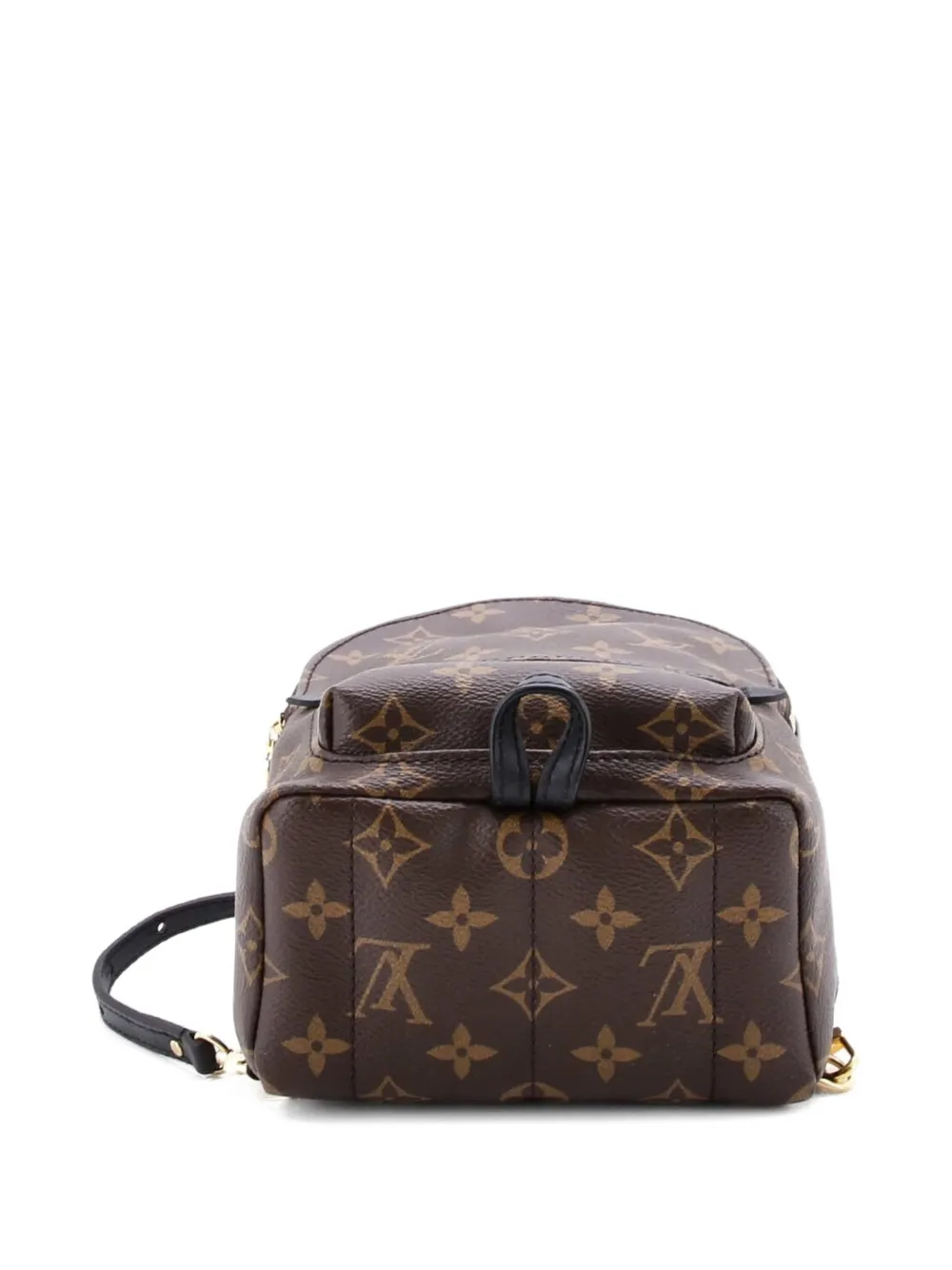 LOUIS VUITTON Pre-owned Palm Springs Monogram Canvas Mini Backpack In Brown
