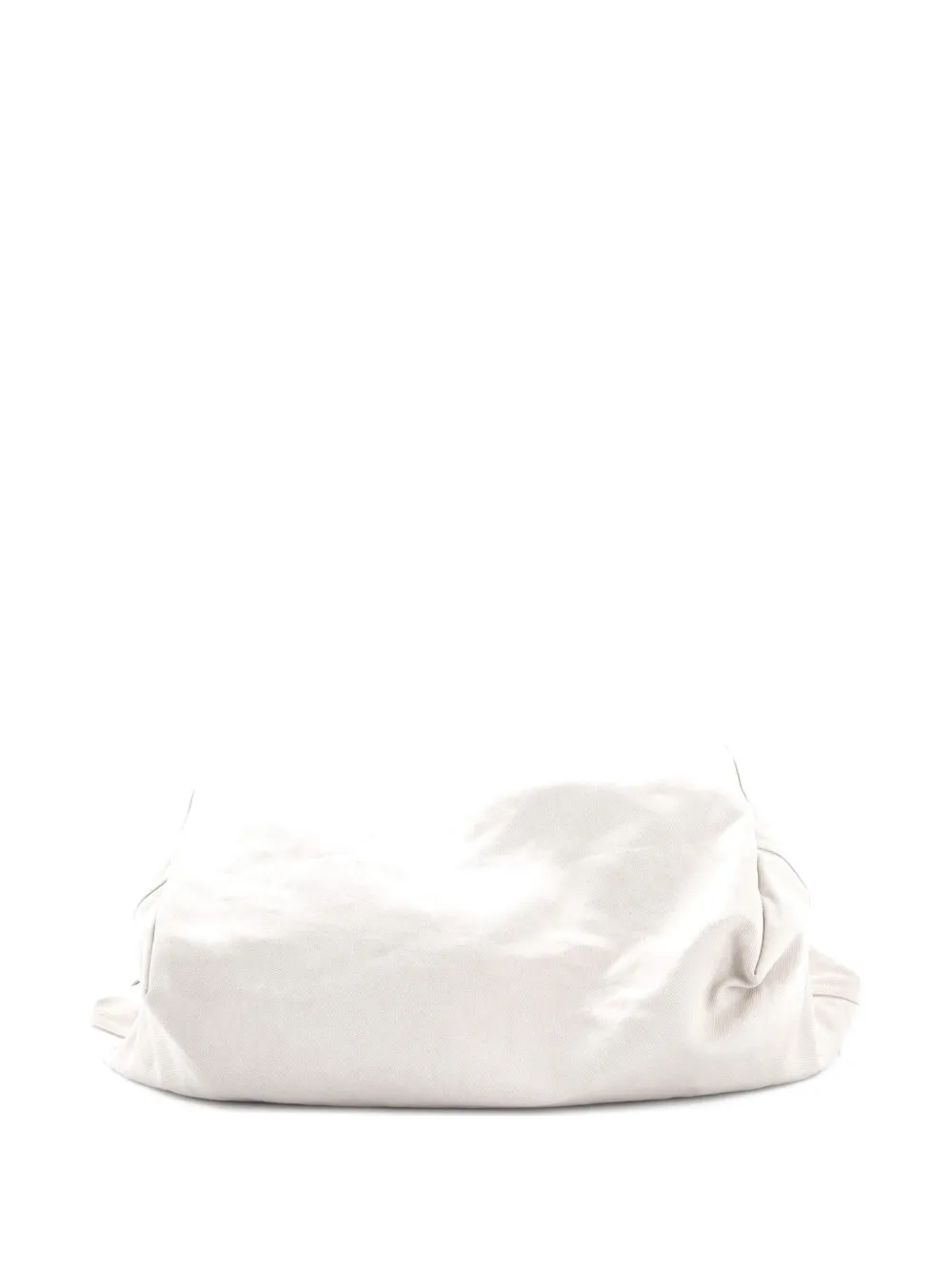 SAINT LAURENT Pre-owned Rive Gauche Shopper Canvas Maxi Tote Bag In Neutral