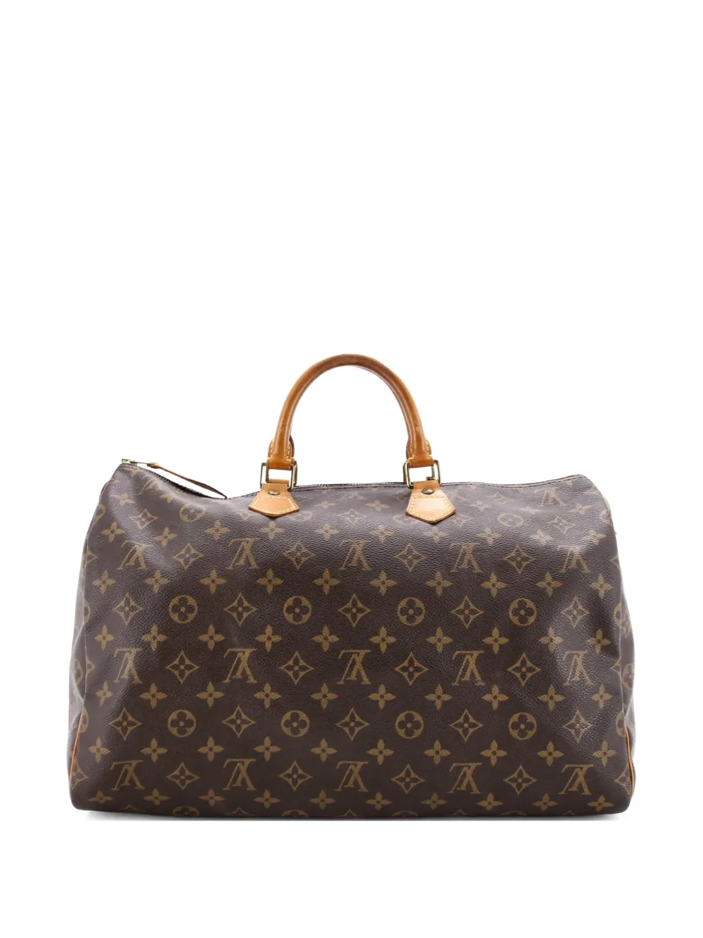 Louis Vuitton Pre-Owned Speedy Handbag Monogram Canvas 40 satchel - Marrone