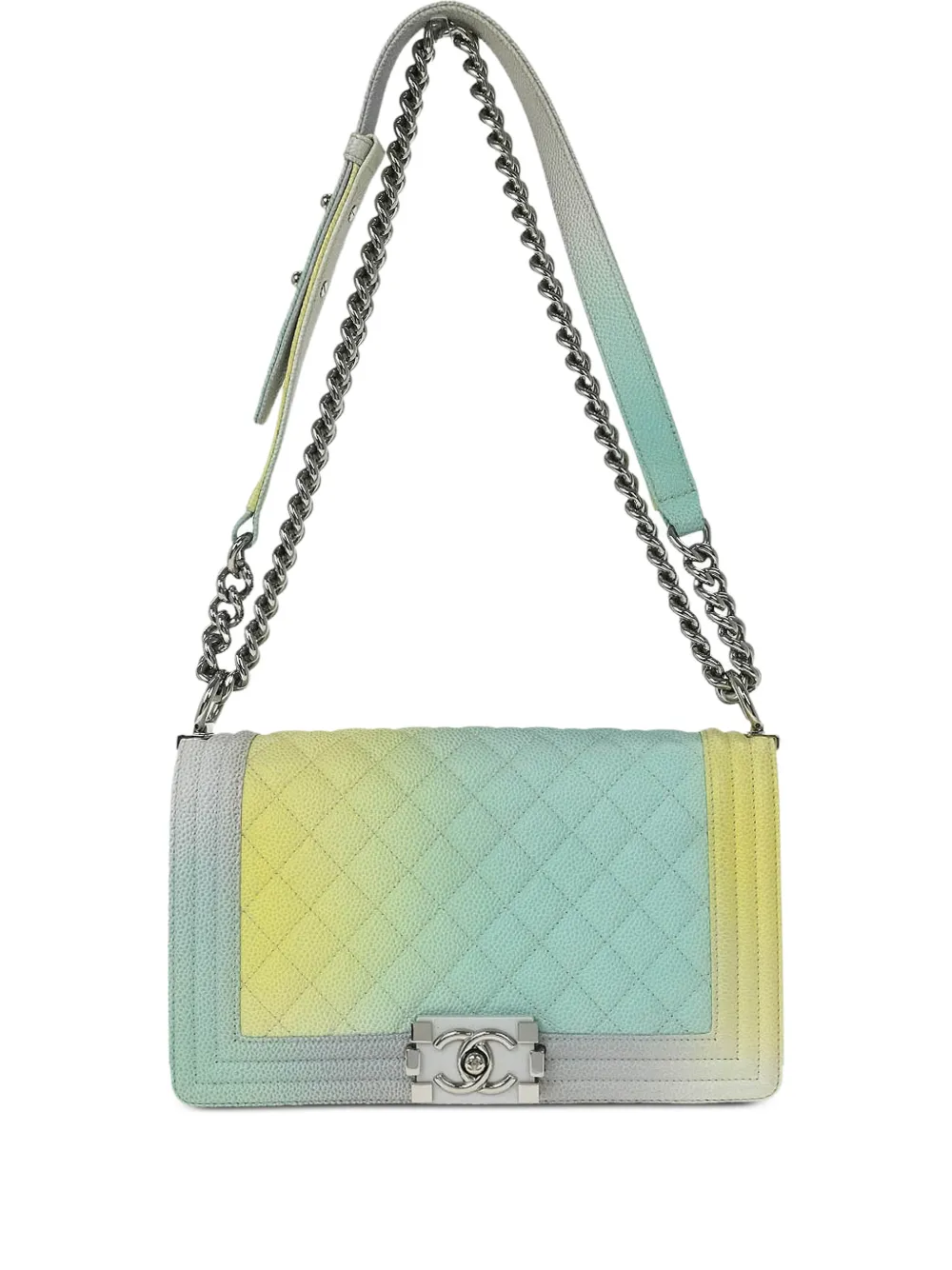 CHANEL Pre-Owned Borsa a spalla Boy 2017 - Blu