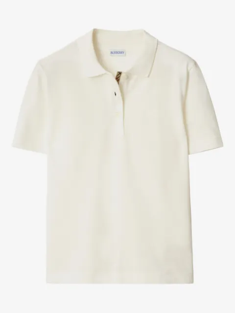 Burberry Polo con ricamo