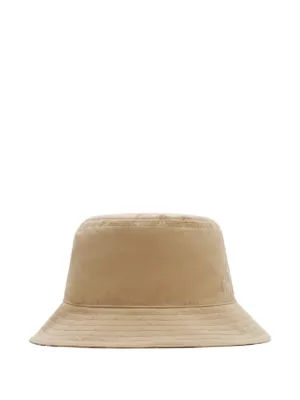 Burberry リバーシブル バケットハット | グリーン | FARFETCH JP