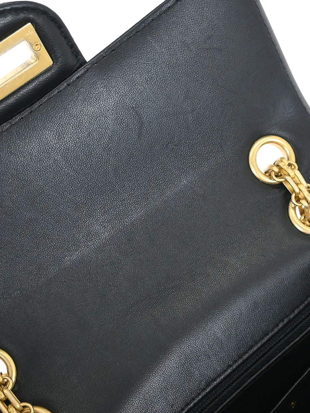 2019 Mademoiselle Lock Graffiti Shoulder Bag